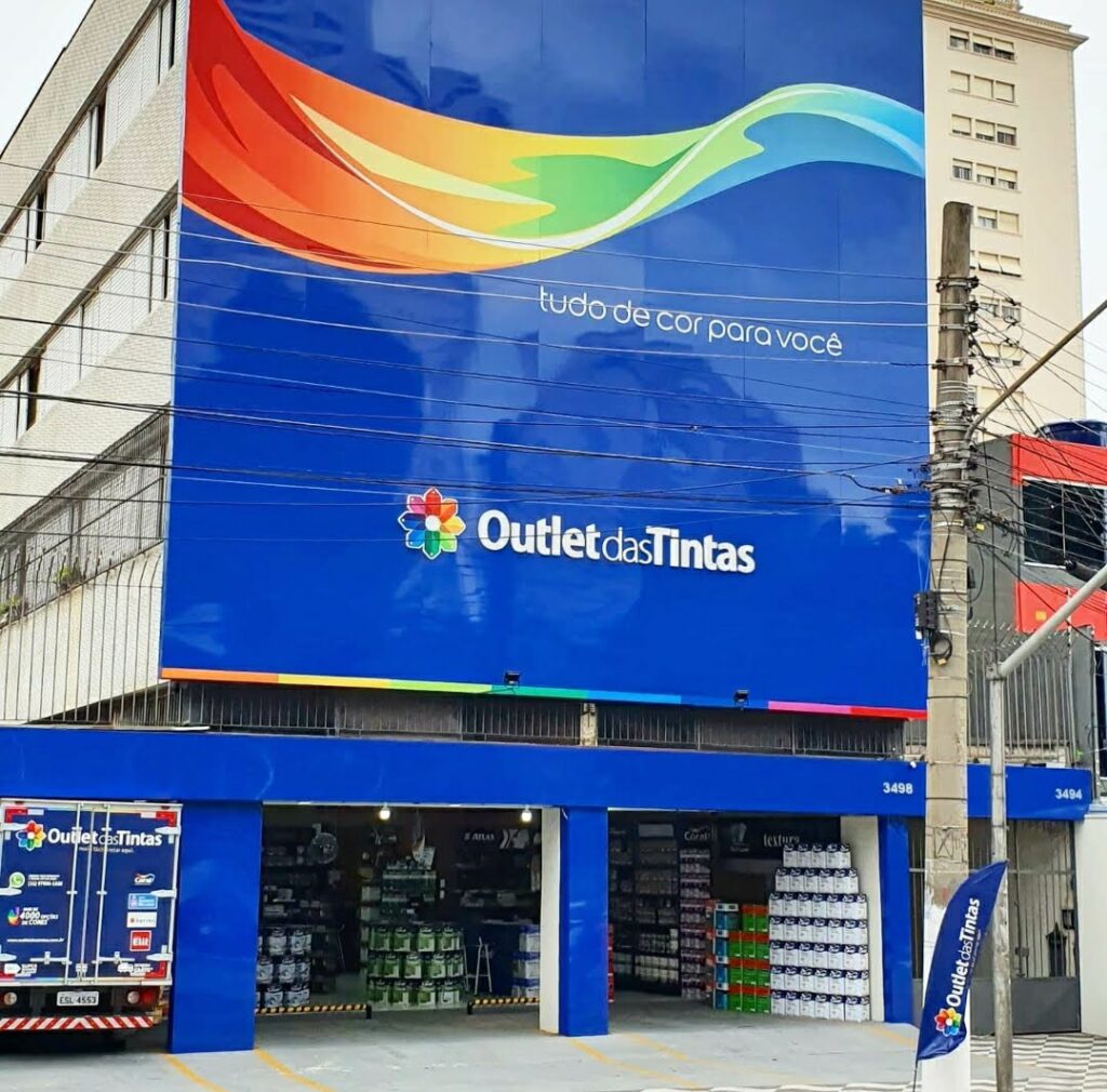 Outlet das Tintas - REDE - Loja de tintas